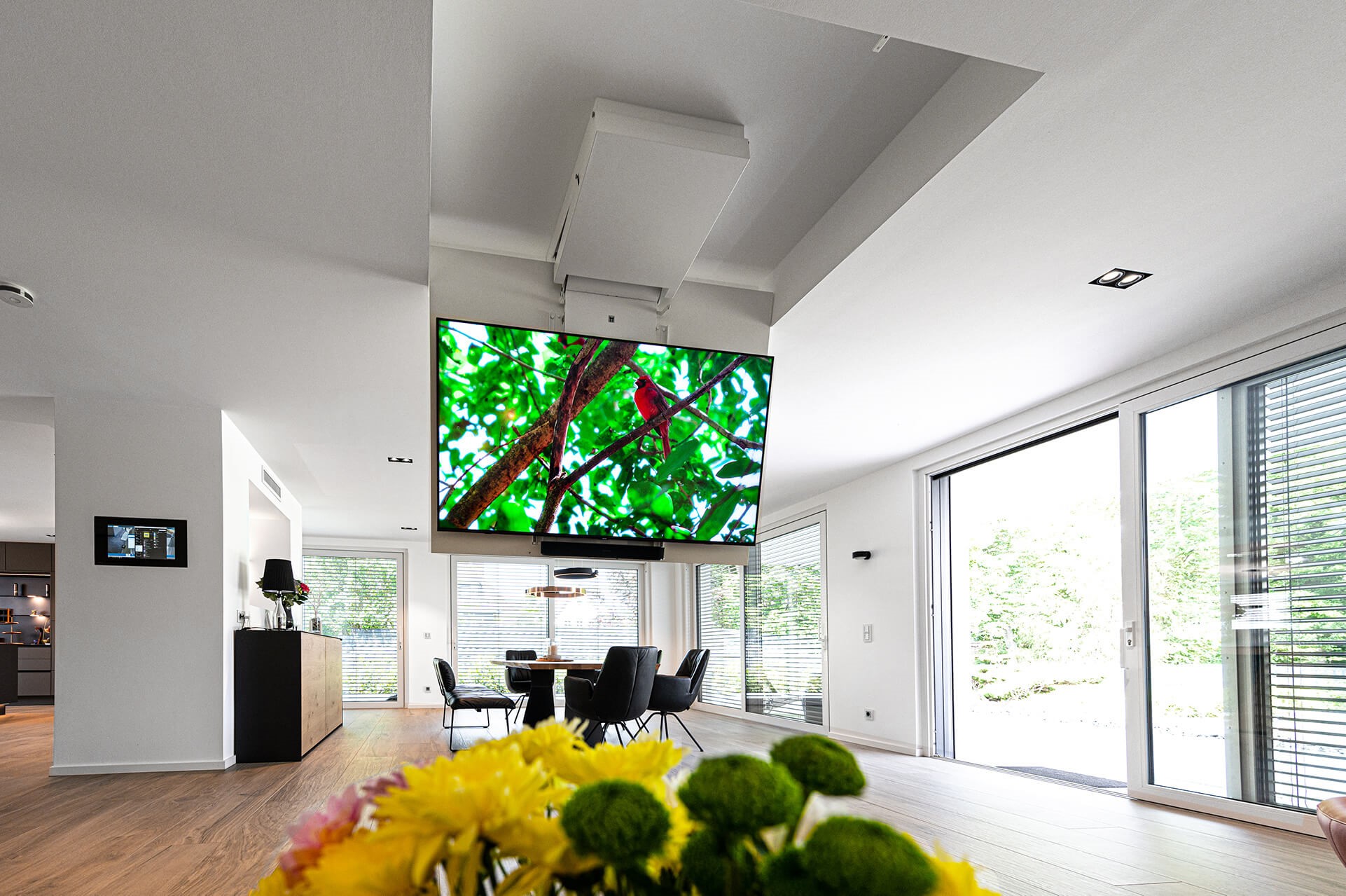 Sie suchen einen TV Lift für ihren Fernseher - unser MODLINE ist einzigartig.