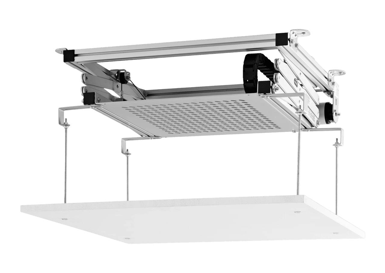 celexon PL1000 Plus | Hochleistungs Beamer Deckenlift mit großem Hub