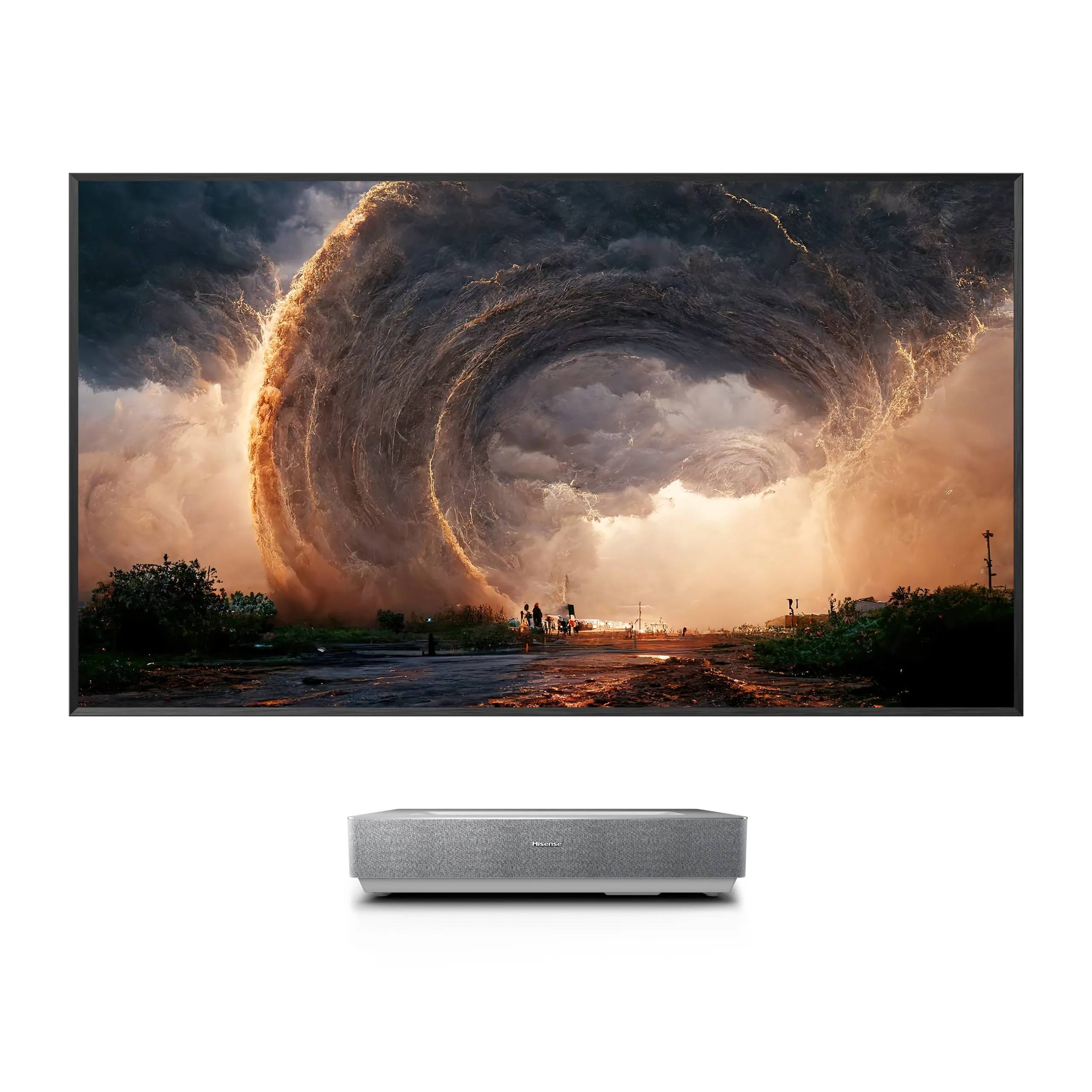 Main-Image-2-scaled-1 Hisense LASERTV 100L5HD 4K HDR Laser-TV mit 100" ALR SoftScreen Leinwand