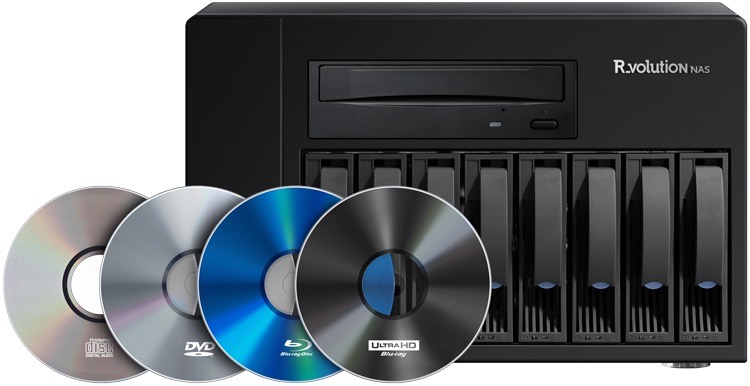 Rvolution NAS | Leistungsstarkes 8-Bay-NAS