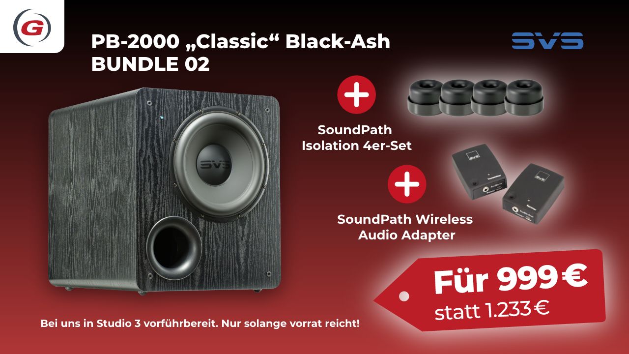 FINAL COUNTDOWN: SVS PB-2000 CLASSIC Heimkino Subwoofer Aktionsbundles! GrobiTV - SVS PB-2000 CLASSIC Heimkino Subwoofer - Black Ash
