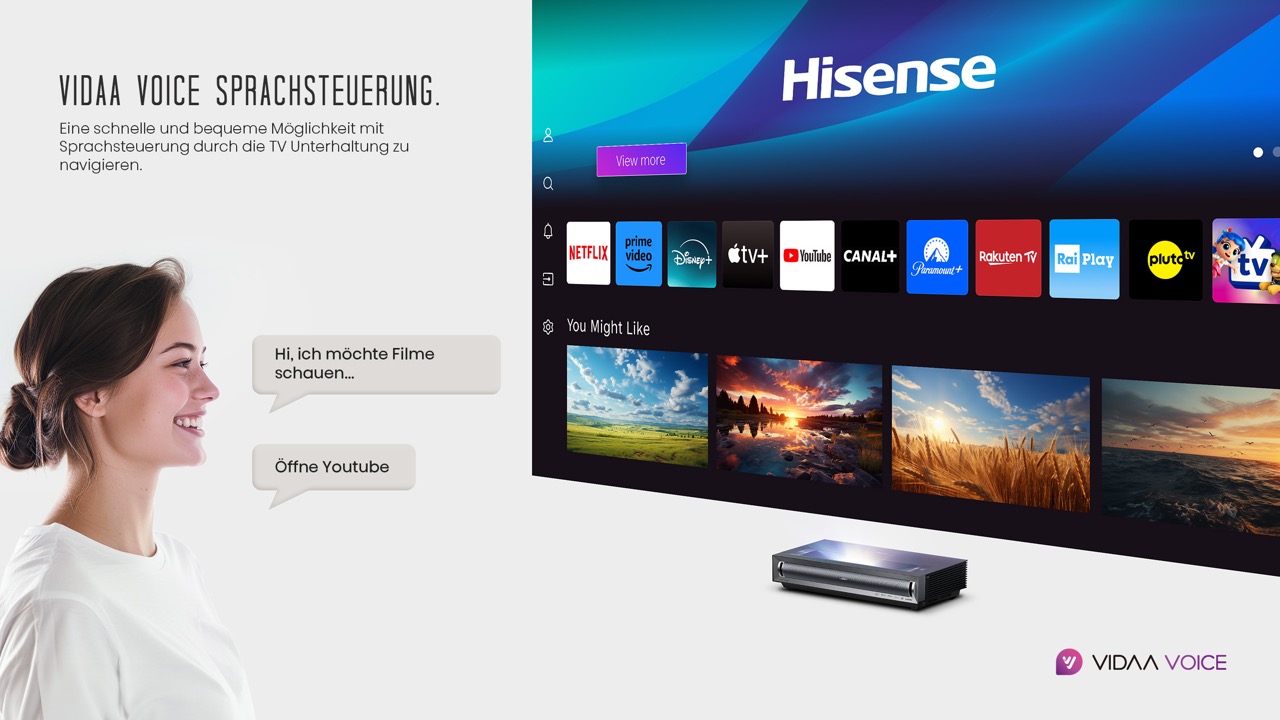 Hisense PX3 | TriChroma RGB 4K Ultra HD Laser TV