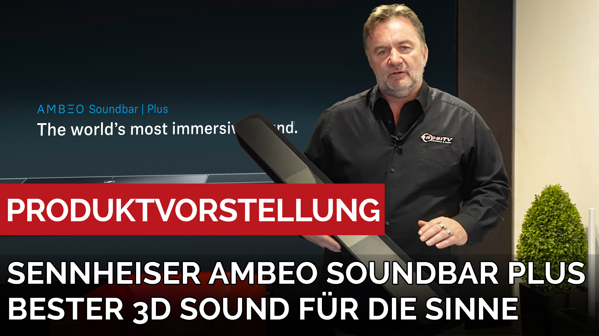 Sennheiser AMBEO Soundbar | Plus Vorstellung - Bester 3D Sound für die Sinne mit Dolby Atmos
