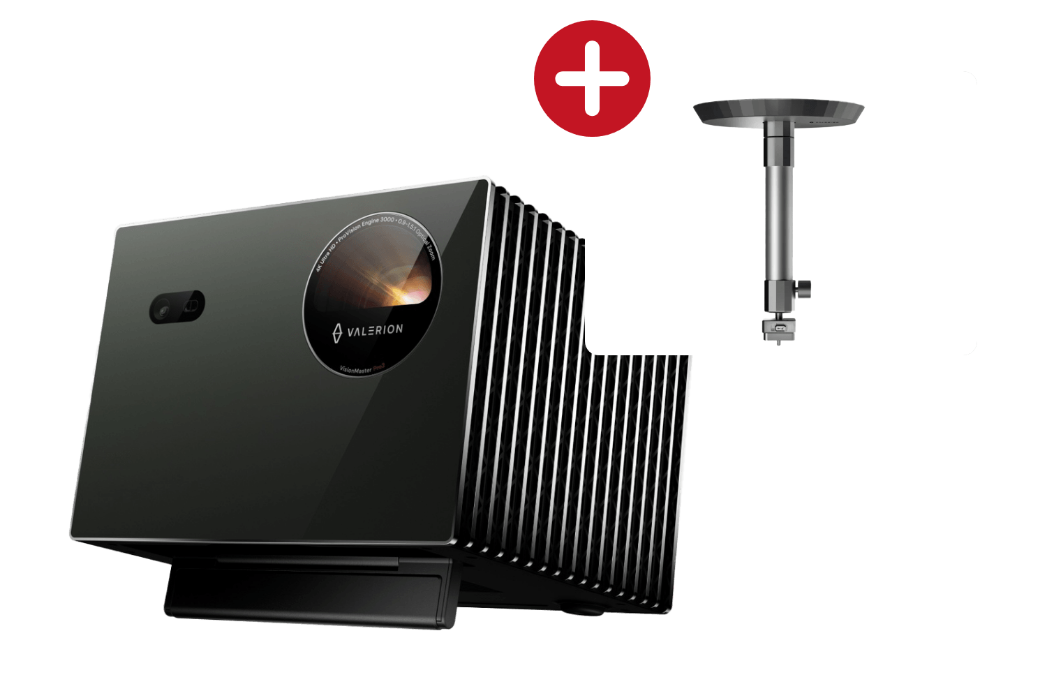 Valerion VisionMaster Pro 2 | 4K RGB Triple‑Laser Projektor (inkl. Deckenhalterung)