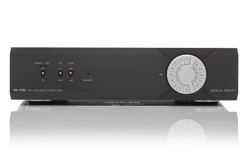 Grobi.TV - Musical Fidelity MX-VNYL - Phono-Vorverstärker - schwarz - Frontansicht