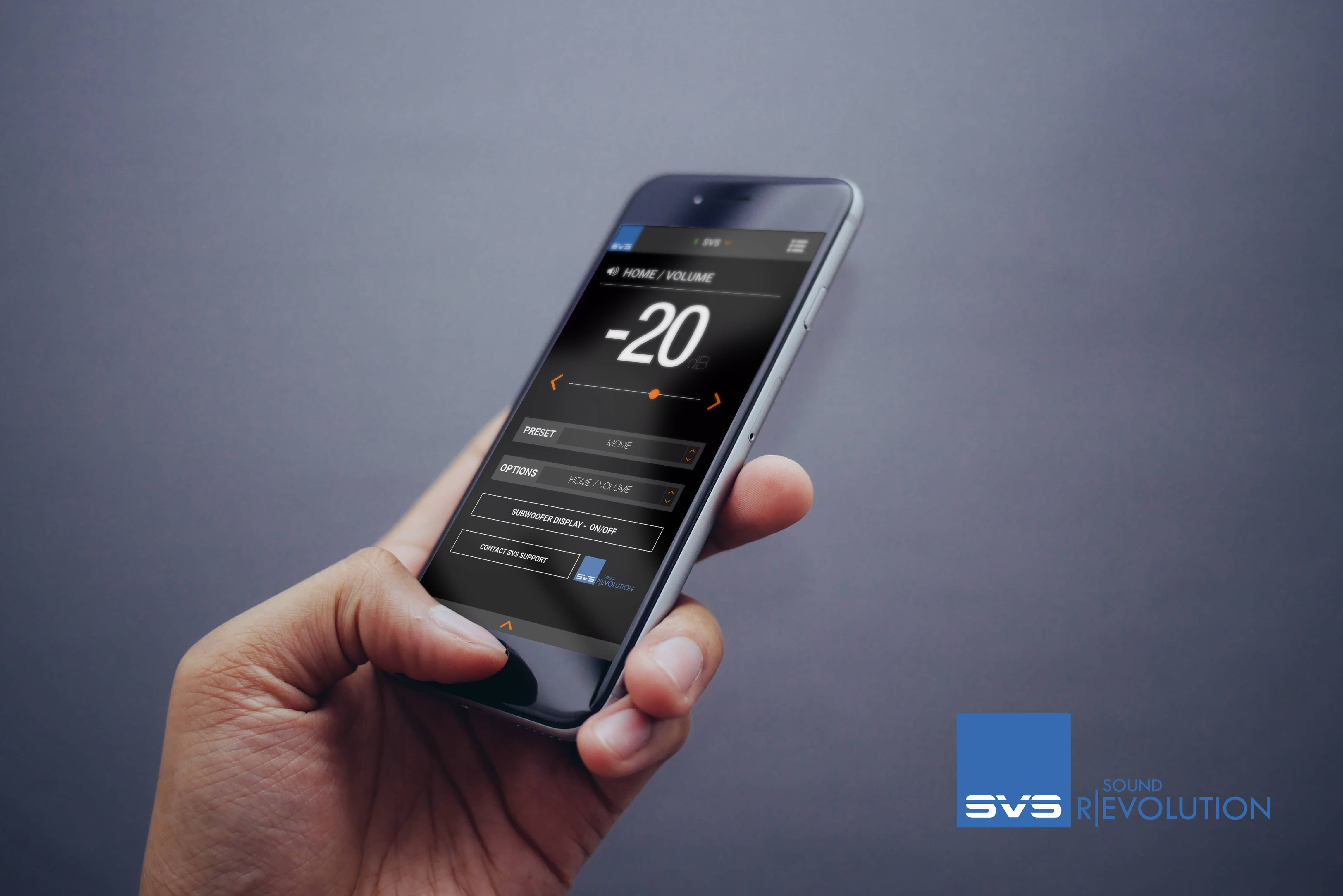 GrobiTV SVS SB-2000 Pro  Heimkino Subwoofer - Bedienung SVS App mit SmartPhone
