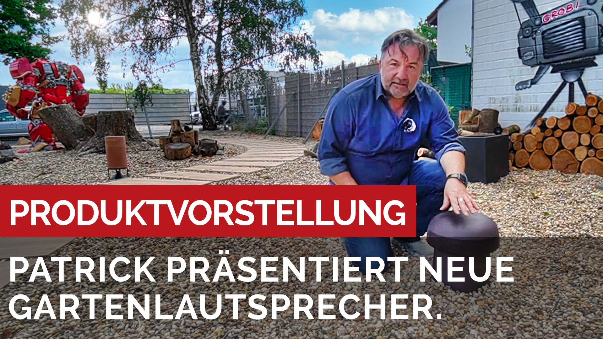 Jetzt bringen wir ihnen die Musik in den Garten - Wir präsentieren unsere Außenlautsprecher! #grobitv