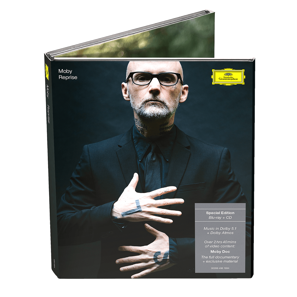 Produktverpackung von Moby – "REPRISE" Special Edition (CD + Blu-ray)