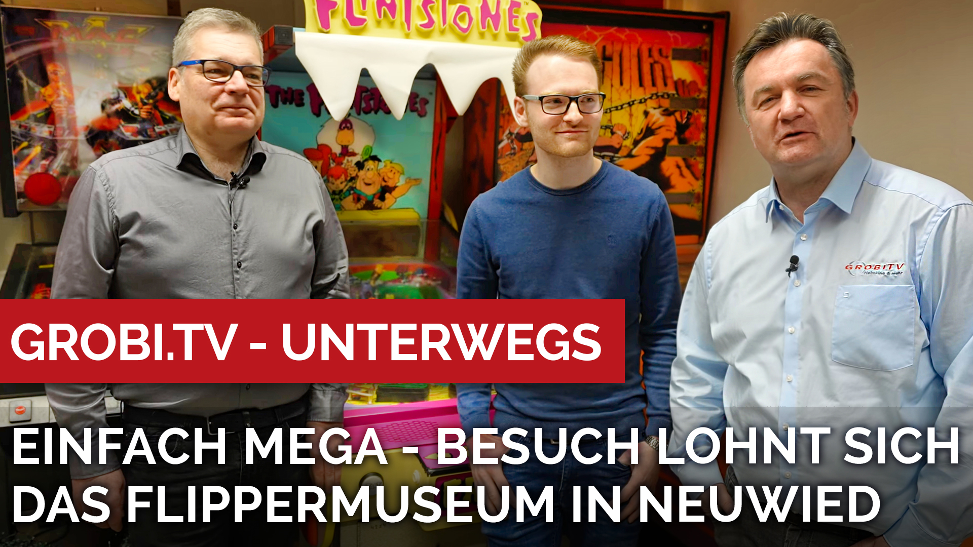 Hier ist das Flipper Paradies. Zu Besuch im Flippermuseum Neuwied.