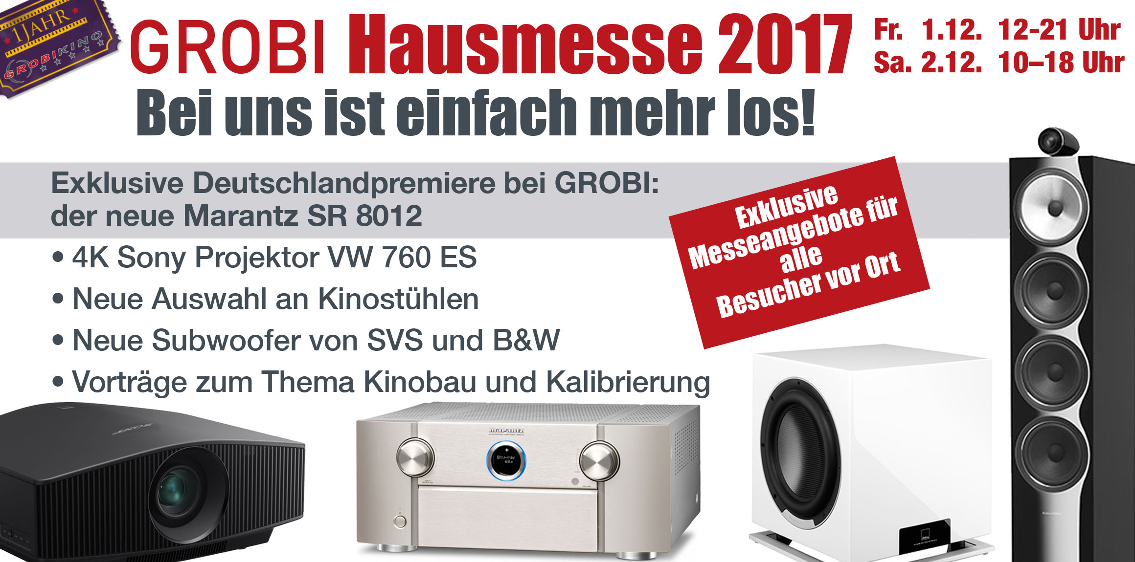 Weitere Informationen zu unserer Hausmesse 2017