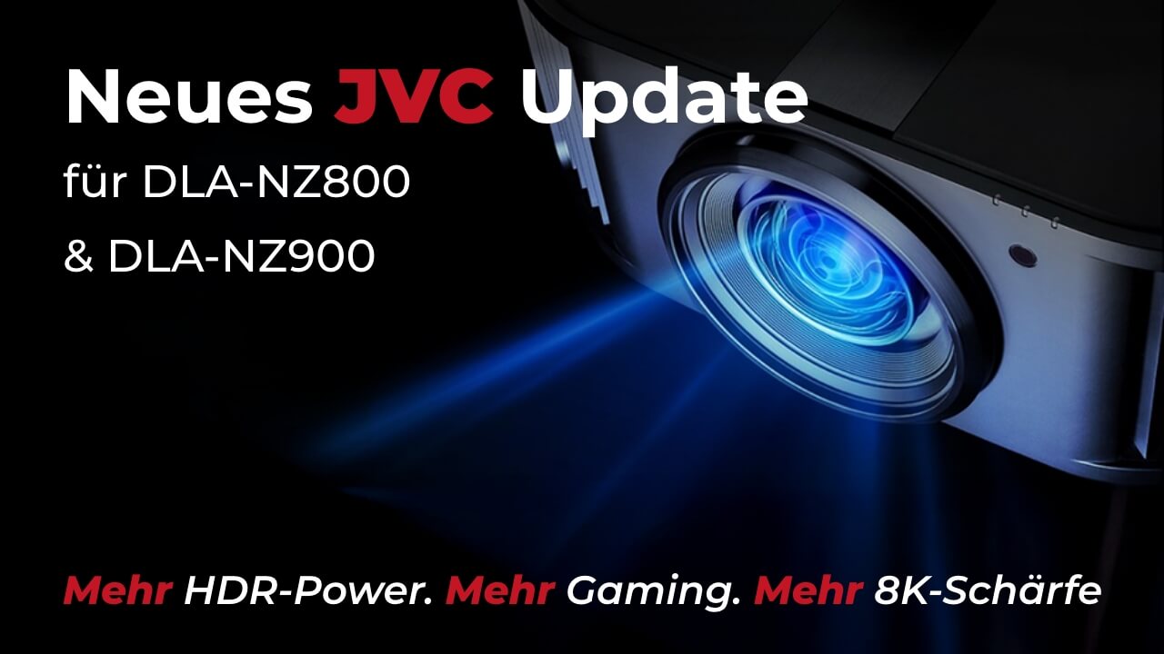 Kostenloses Firmware-Update für JVC D-ILA Projektoren DLA-NZ800 und DLA-NZ900 ab Oktober verfügbar