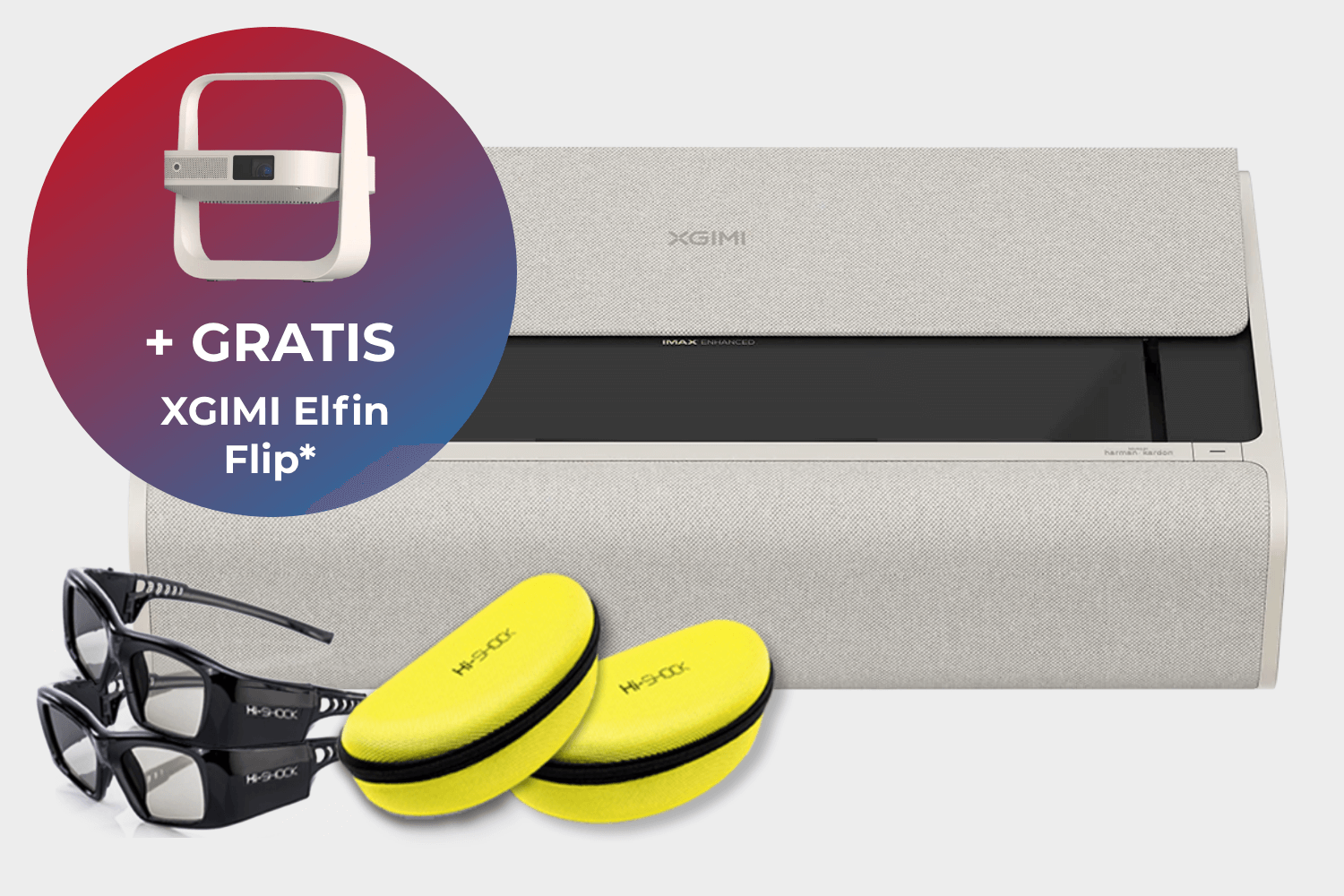 XGIMI AURA 2 kaufen & Elfin Flip + 3D-Brillen gratis sichern