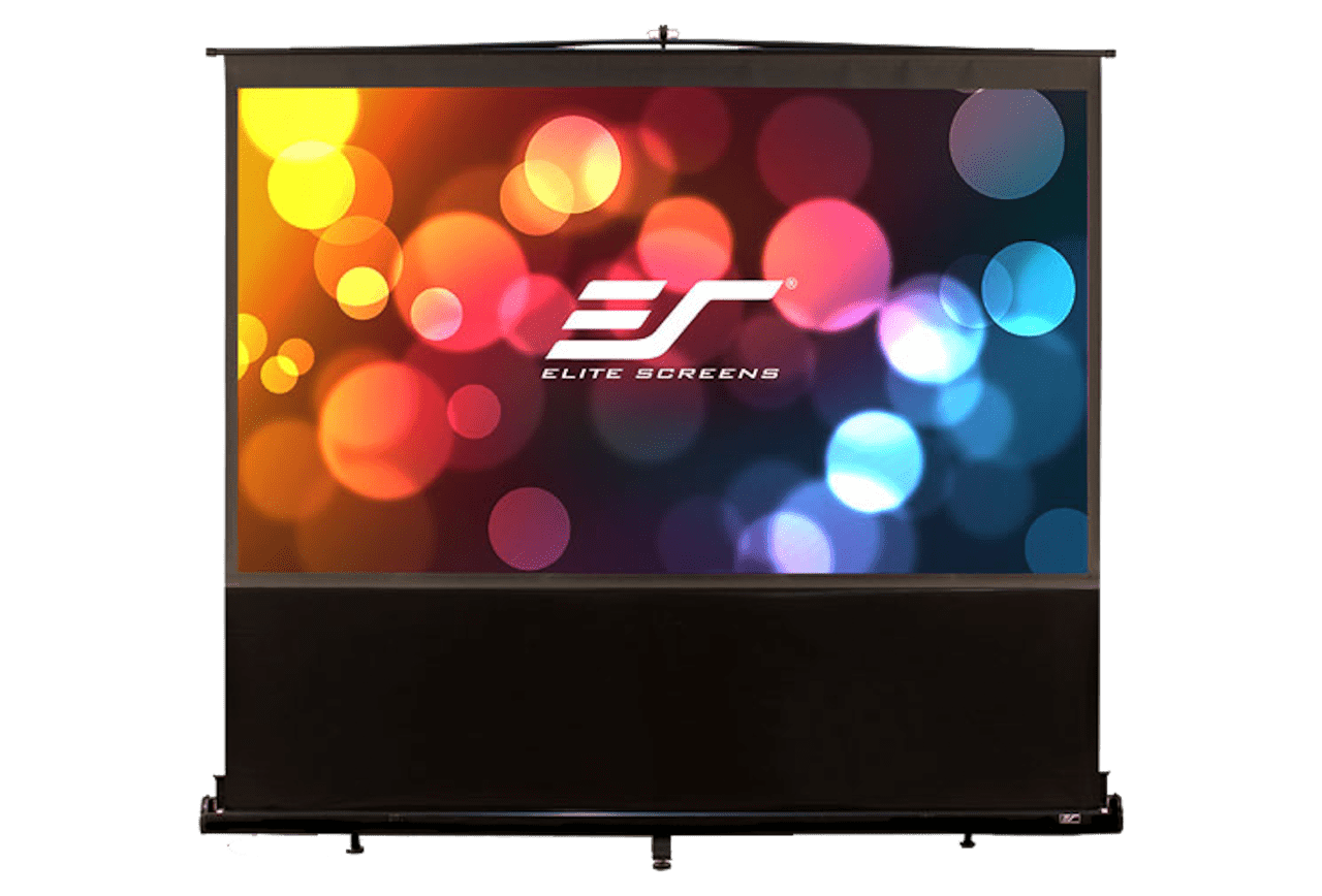 Elite Screens ezCinema | Mobile Teleskop-Leinwand für Präsentation & Heimkino