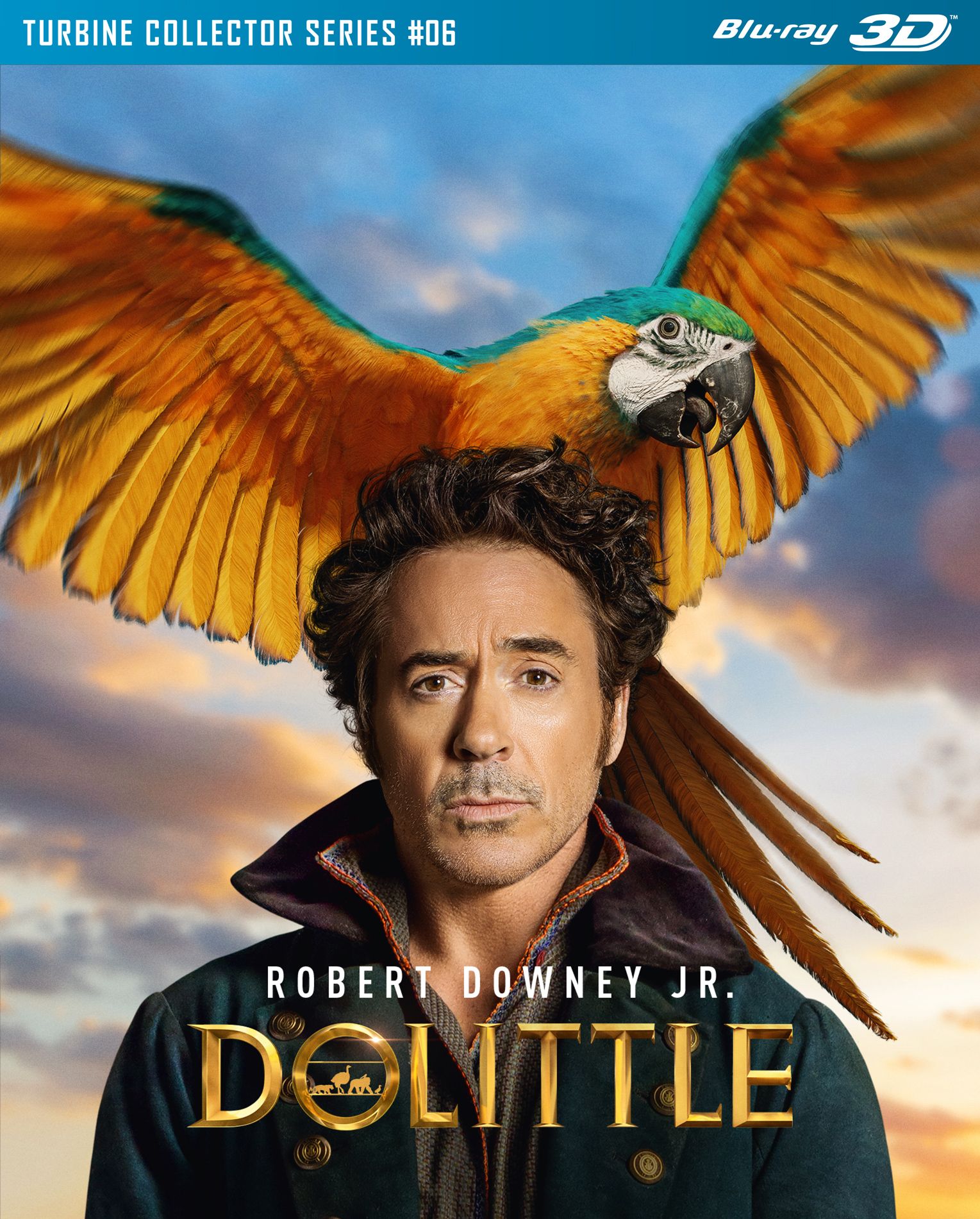 6961308_Dolittle-3DBD_Cover_WC_1920x1920 Die fantastische Reise des Dr. Dolittle - 3D - Turbine Collector Series #06 (Blu-ray 3D)