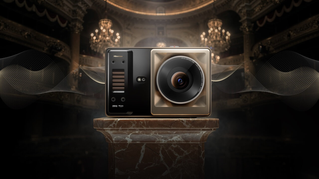 Hisense XR10 | 4K TriChroma RGB Triple-Laser Projektor mit 6.000 ANSI-Lumen