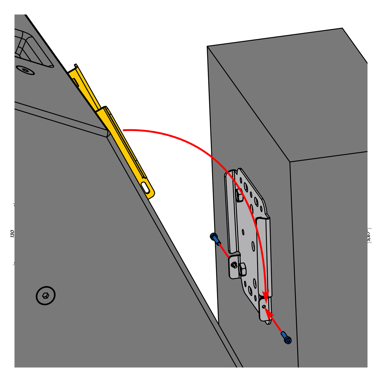 Installation-WMT-20-4 Montageanleitung-4 MAG Theatron Performance Halterung WMT-20