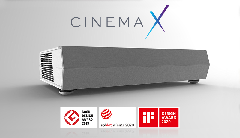 Der neue 4K-Laser-All-in-One-Heimkinoprojektor CinemaX P2 von OPTOMA