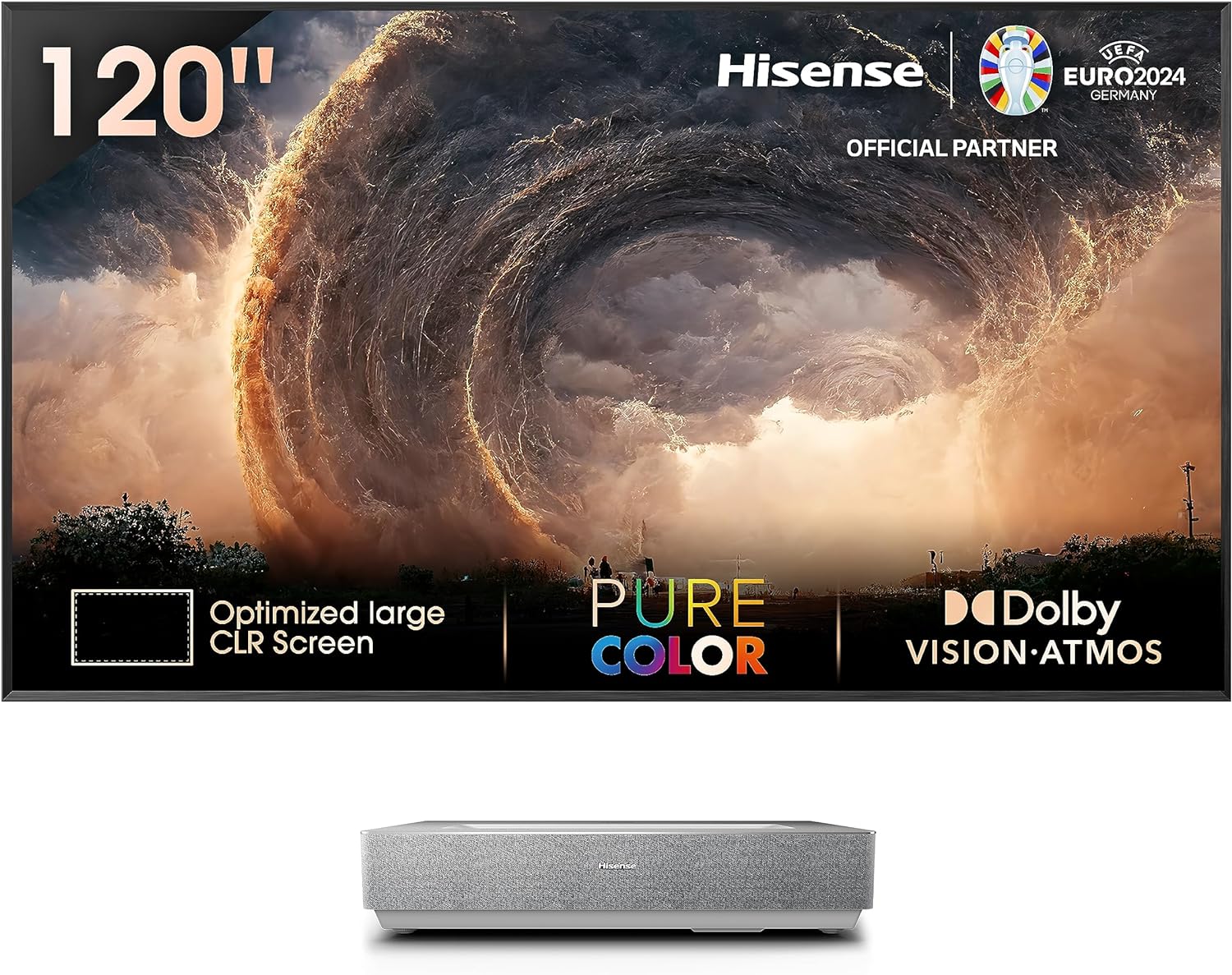 120L5HA Hisense Laser TV 120L5HA inkl. 120" CLR Leinwand