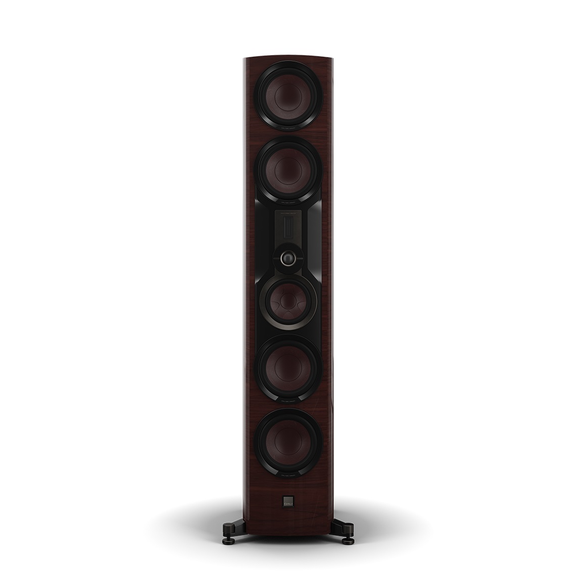 Grobi.TV - Dali Epikore 11 Standlautsprecher - Maroon - Front - ohne Abdeckung