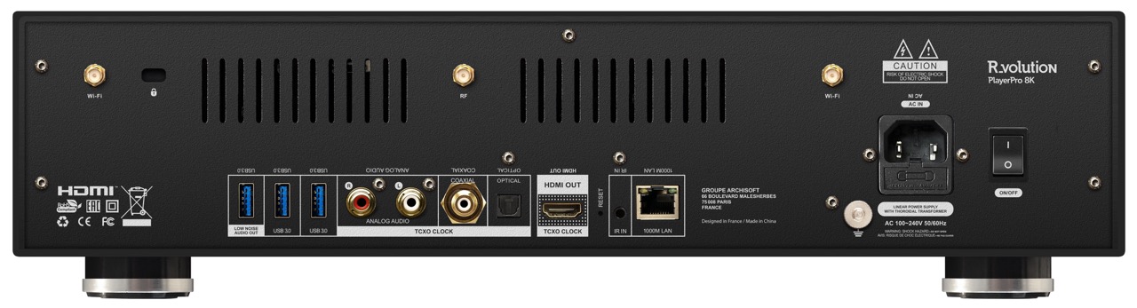 Rvolution PlayerPro 8K | Elite Netzwerk Mediaplayer und Medienserver