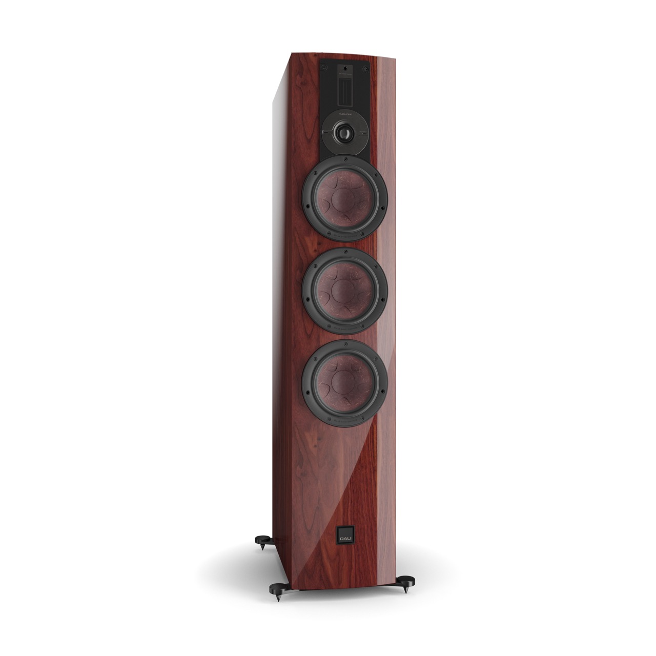Gross-DALI-RUBIKORE-8-maroon-highgloss-u-grill-35 DALI RUBIKORE 8 Standlautsprecher maroon