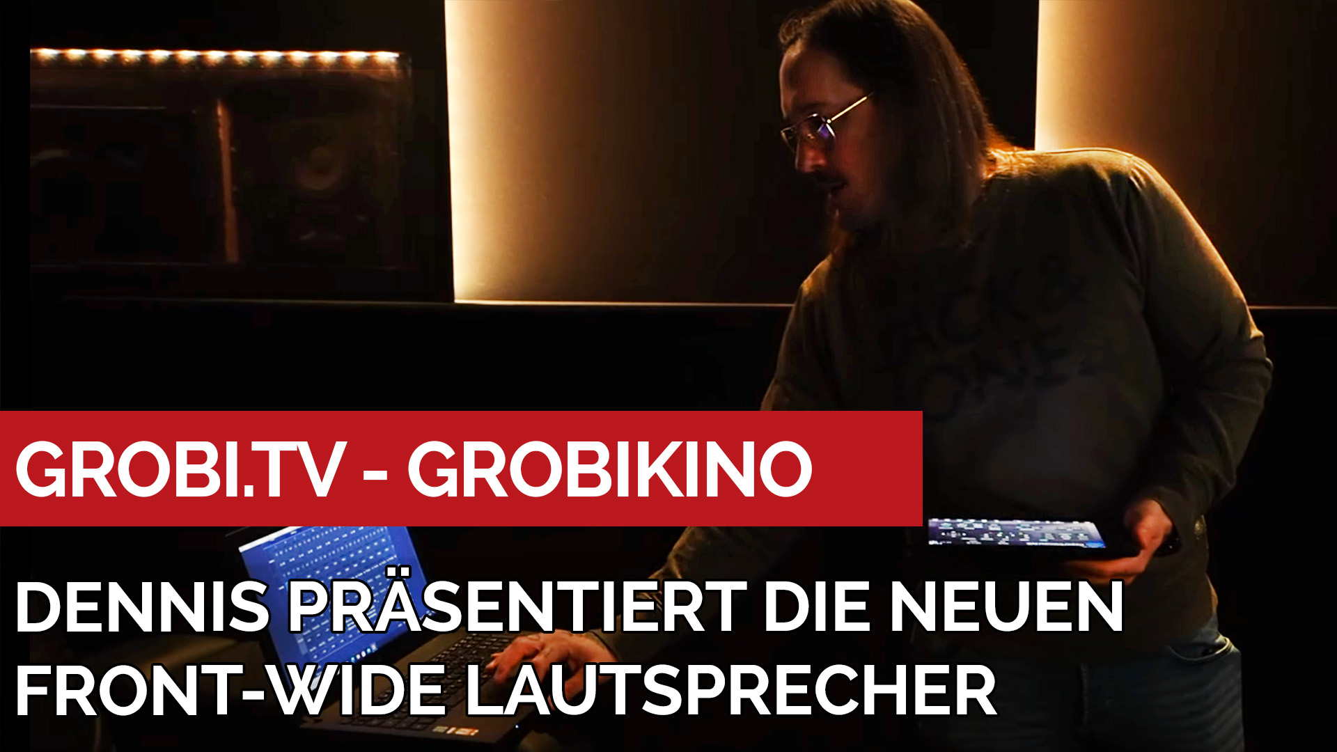 FrontWide Lautsprecher im GROBIKINO - Jetzt 9.1.6 mit der TRINNOV ALTITUDE 32 Vorstufe