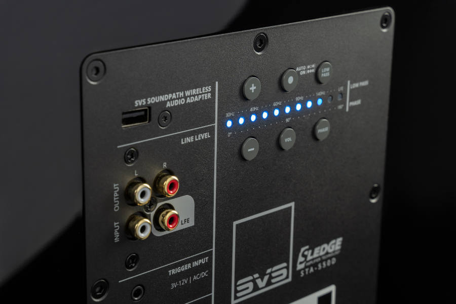 GrobiTV SVS SB-2000 Pro  Heimkino Subwoofer - Rückansicht Detail