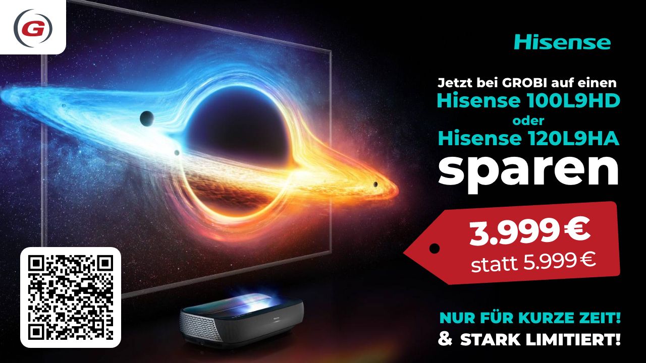 Hisense L9H Laser TVs jetzt zum Mega Deal!