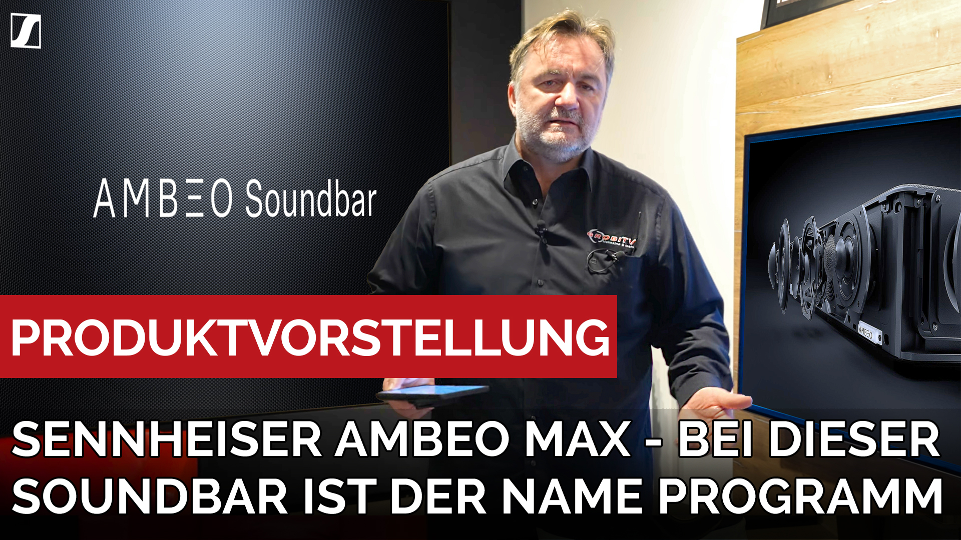 Die beste Soundbar? Sennheiser AMBEO heisst jetzt MAX. Und ist jetzt bei uns 501 Euro günstiger