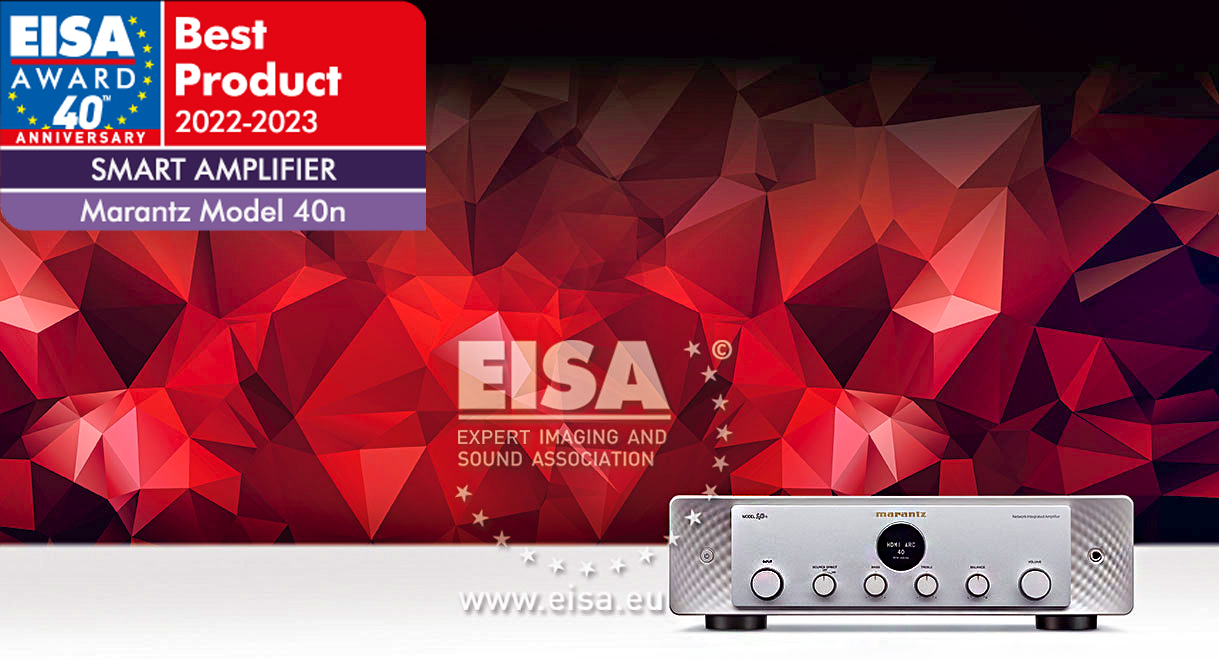 And the EISA award goes to...Marantz MODEL 40n