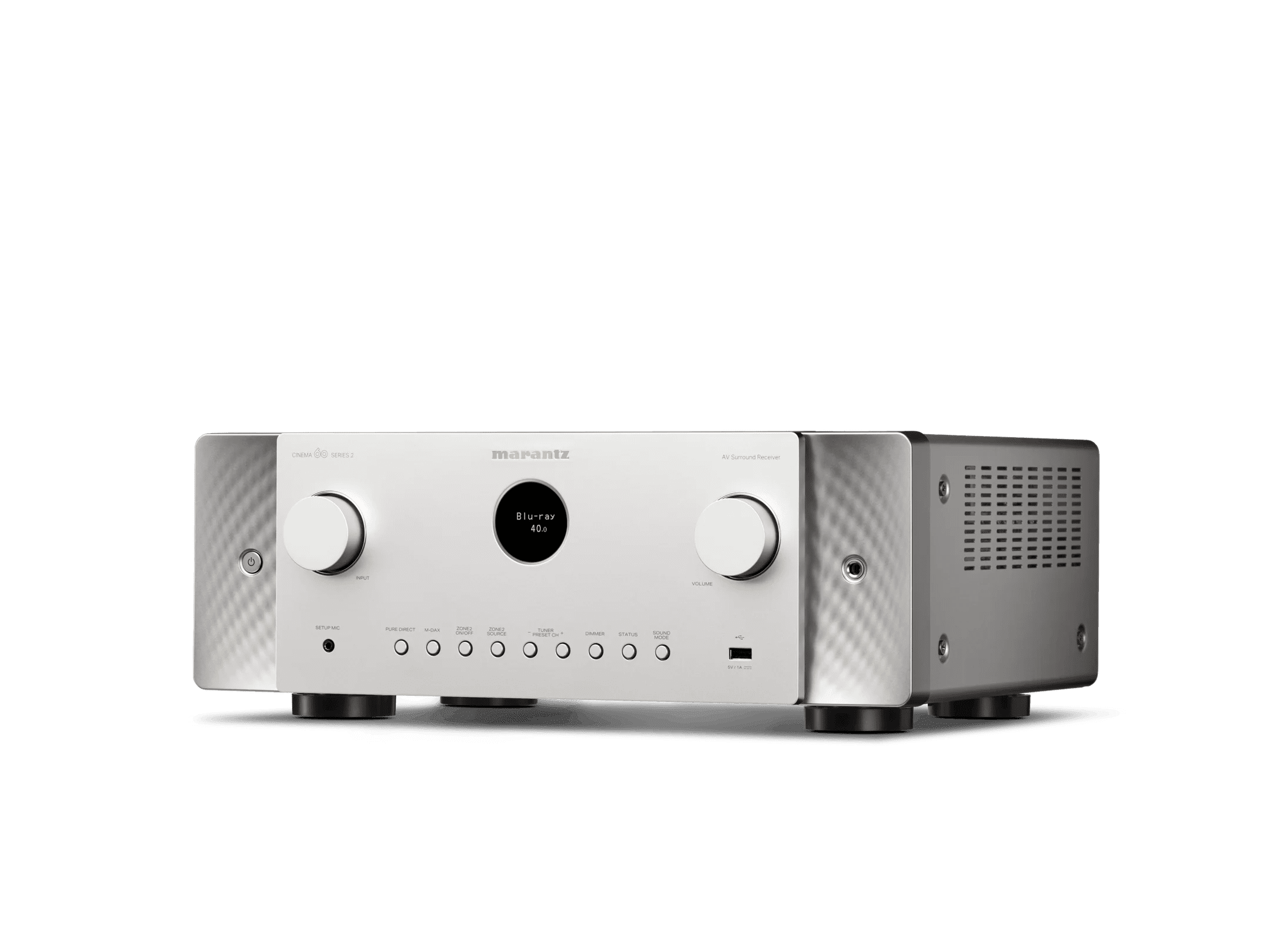 Marantz CINEMA 60 DAB SERIE 2 | 7.2-Kanal 8K Dolby Atmos AV-Receiver mit HEOS + GRATIS SPEAKER SNAP® + Auro3D / GROBI Schild