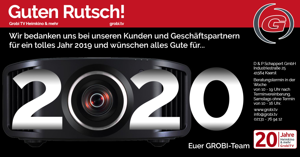 Wir wünschen ein frohes neues Jahr und alles gute für 2020 - Heute geschlossen -