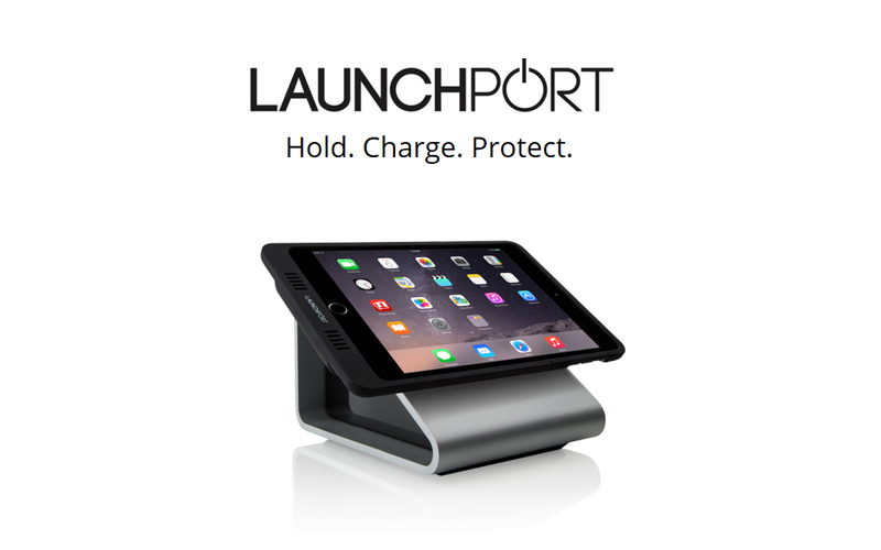Das weltweit erste und einzige induktive Aufladegerät mit magnetischer Halterung für das iPad.