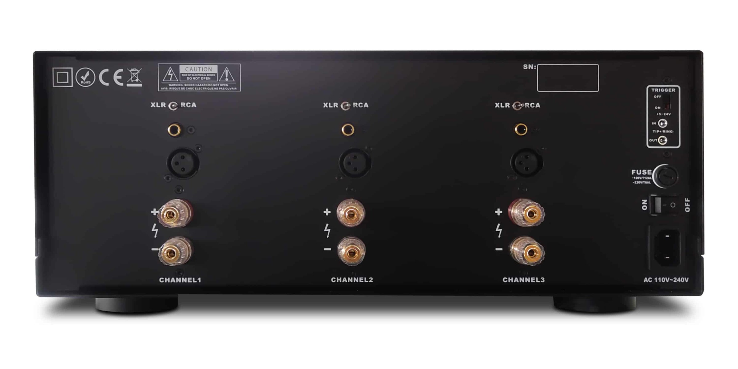 IOTAVX AVXP 3-230 | 3-Kanal Endstufe