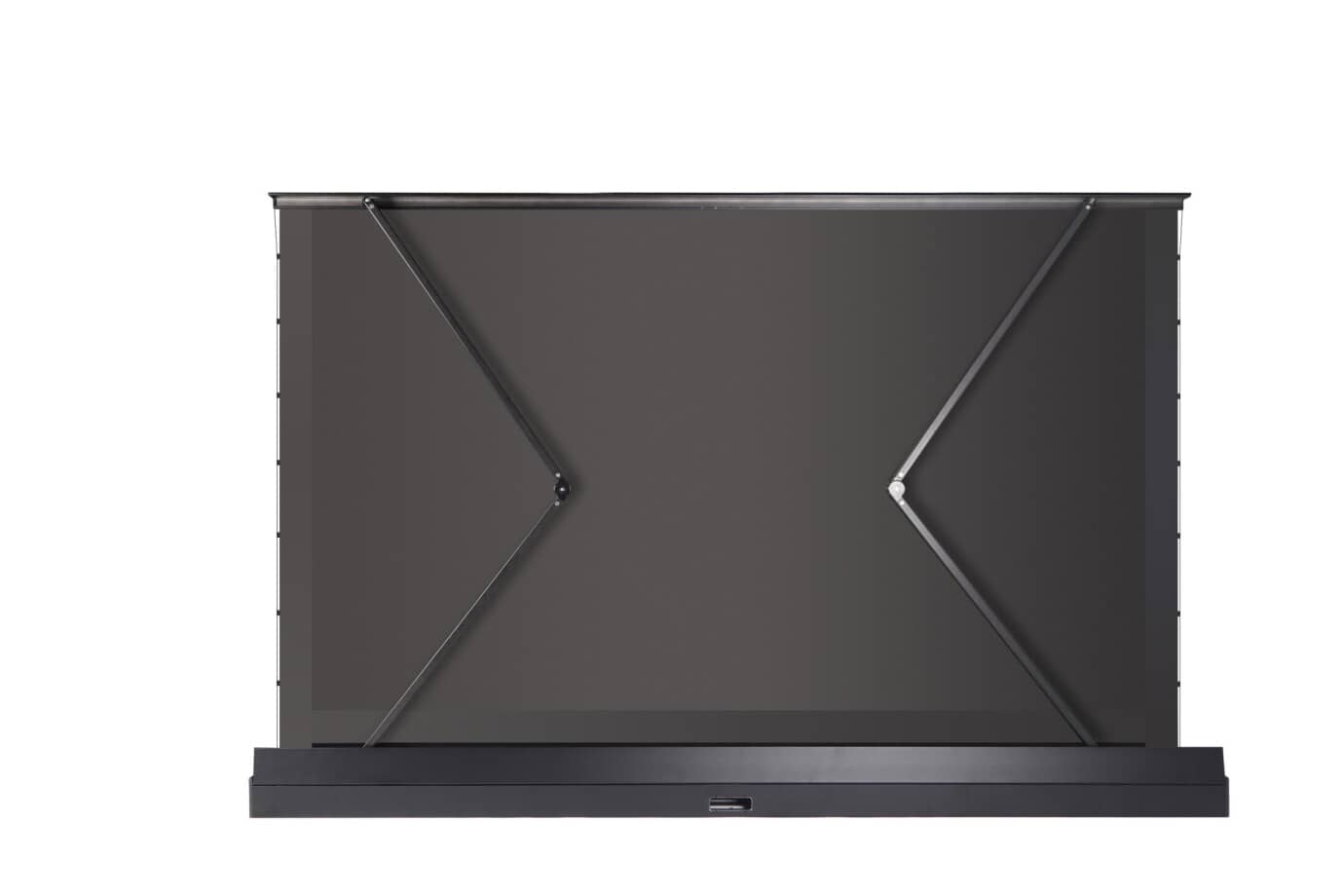 Grobi.TV - Celexon Motorische Bodenleinwand HomeCinema Plus für LASER TV - schwarz -Rückansicht