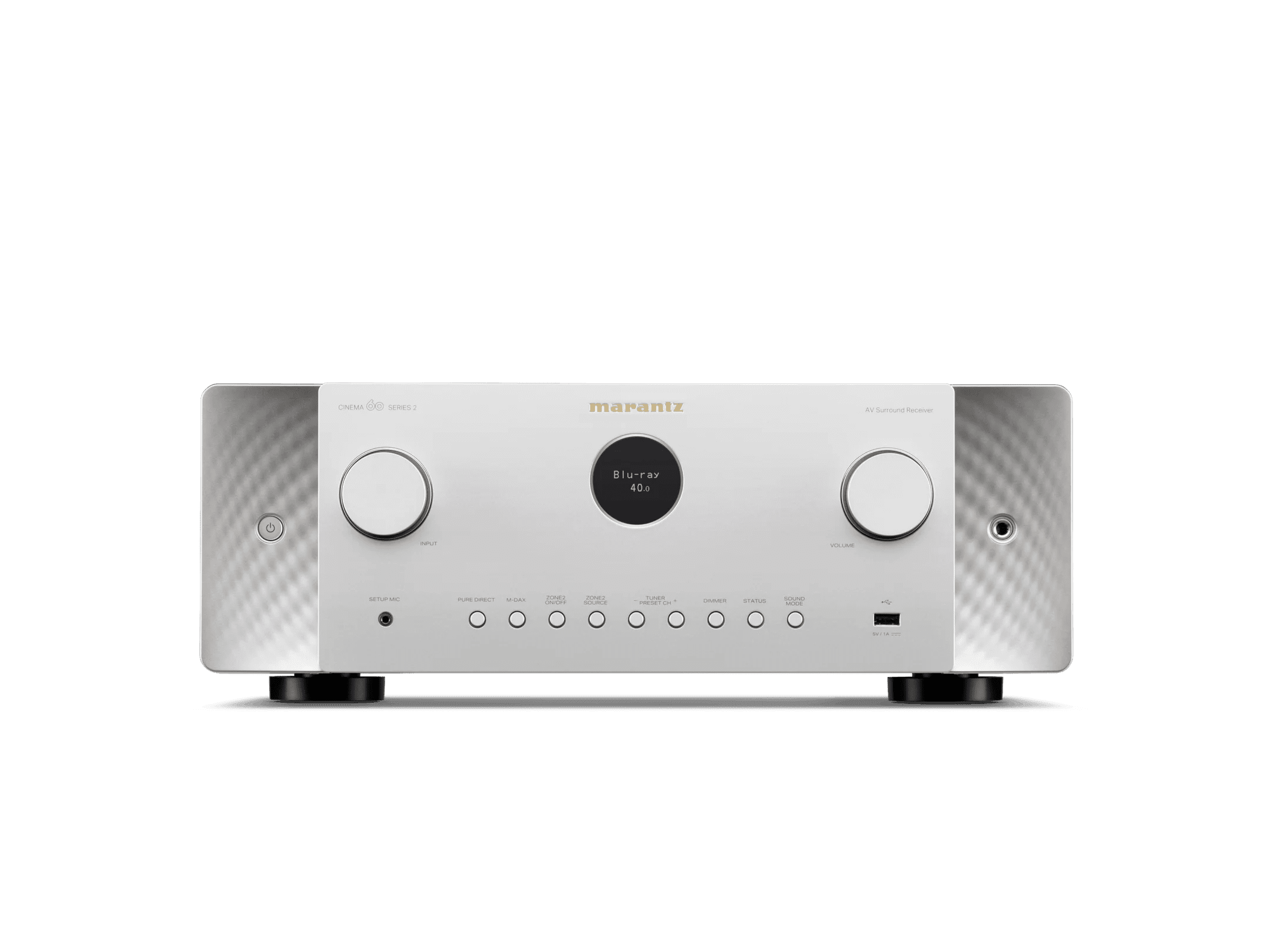 Marantz CINEMA 60 DAB SERIE 2 | 7.2-Kanal 8K Dolby Atmos AV-Receiver mit HEOS + GRATIS SPEAKER SNAP® + Auro3D / GROBI Schild
