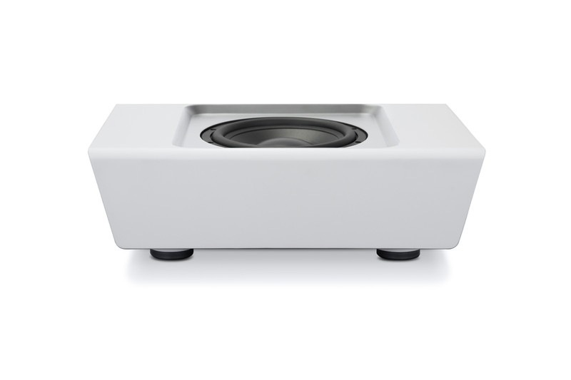 PULSE-SUB-_Top-Down-Front_White_NoGrill GrobiTV - Bluesound PULSE SUB+_Top Down Front_White_NoGrill