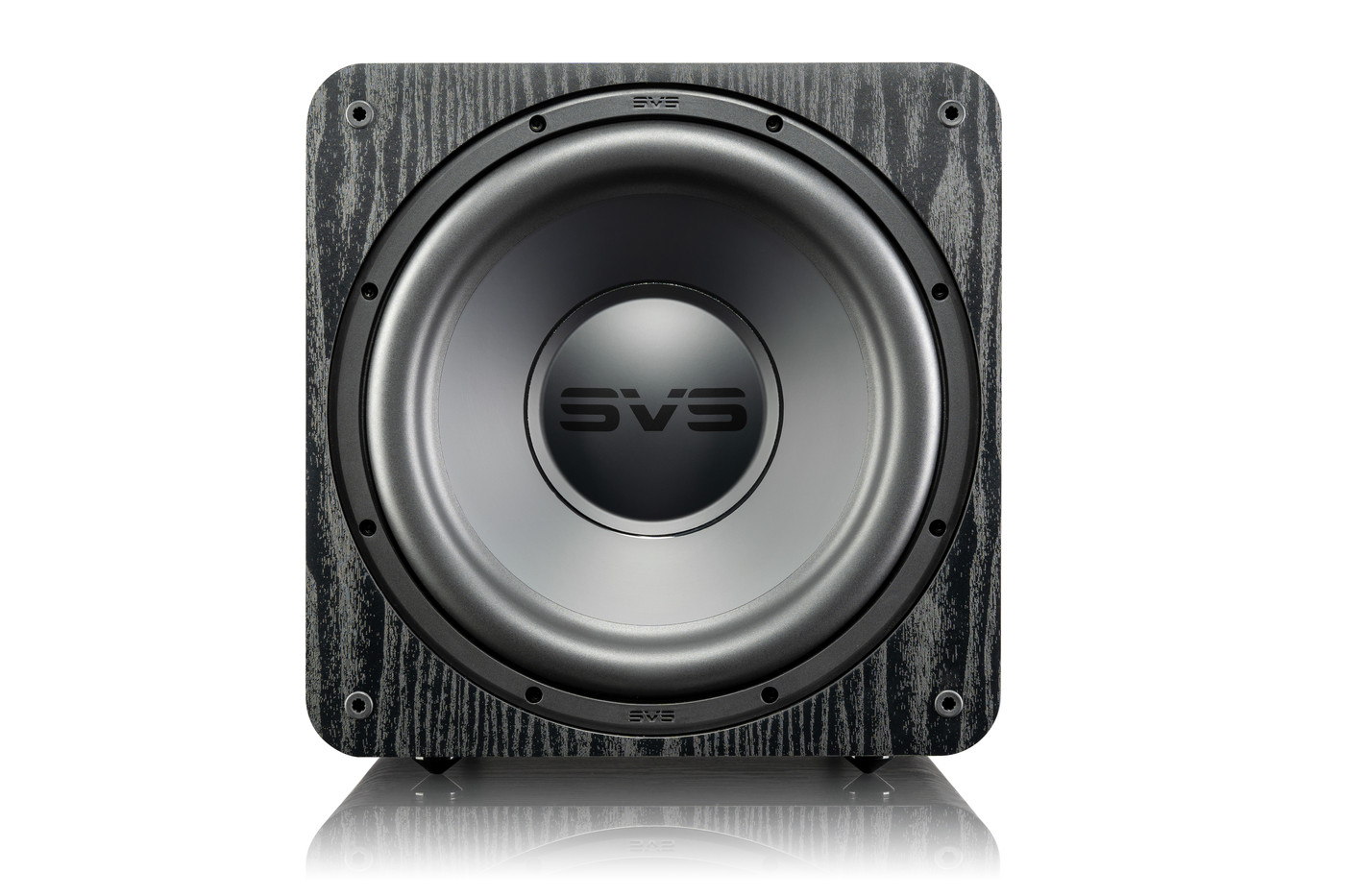 GrobiTV - SVS SB-1000 Heimkino Subwoofer - Premium Black Ash - Frontansicht ohne Grill