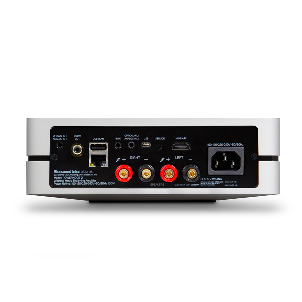 BlueSound POWERNODE 2i mit HDMI