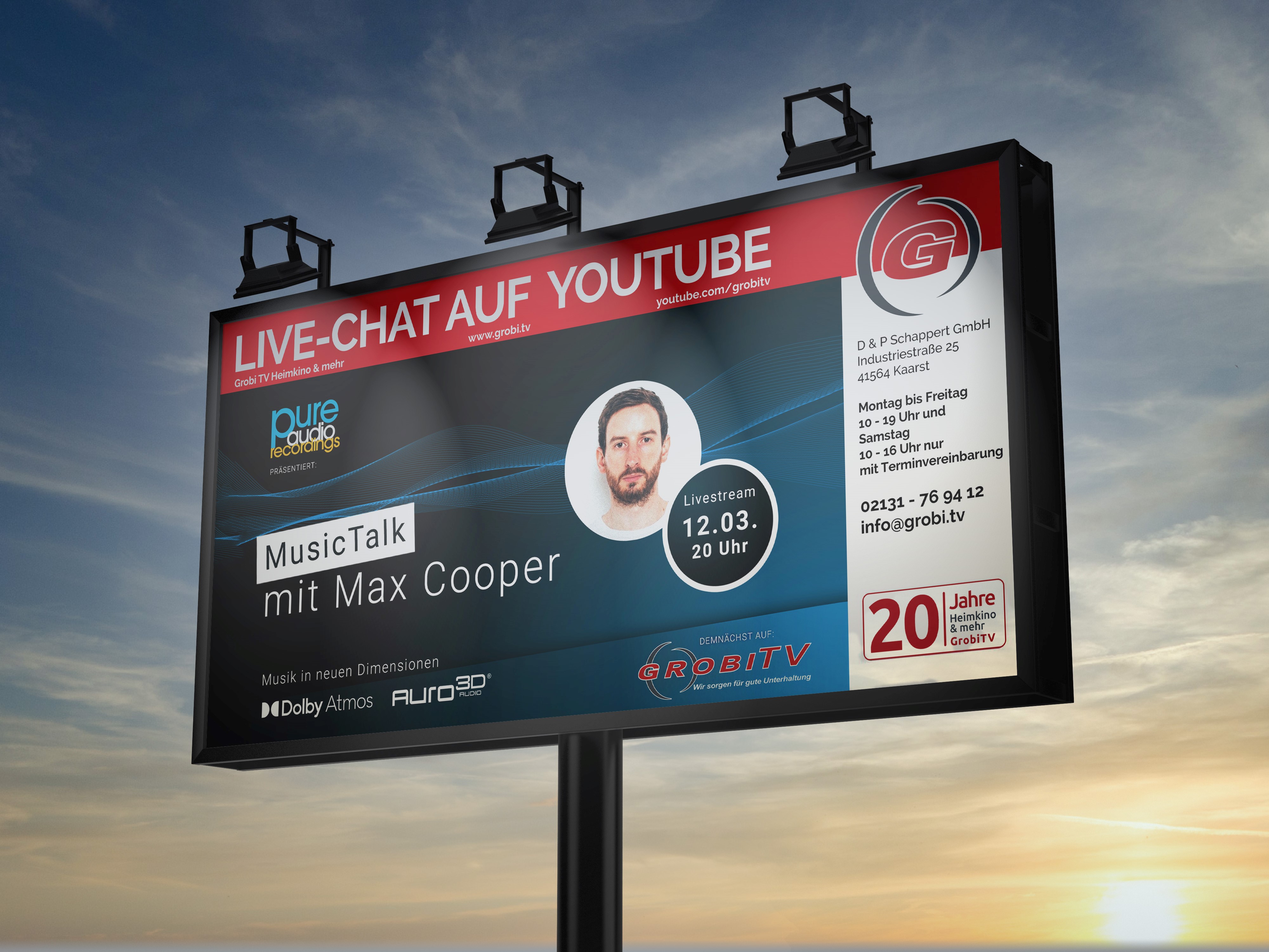 Neue Videoreihe - MusicTalk – mit Max Cooper