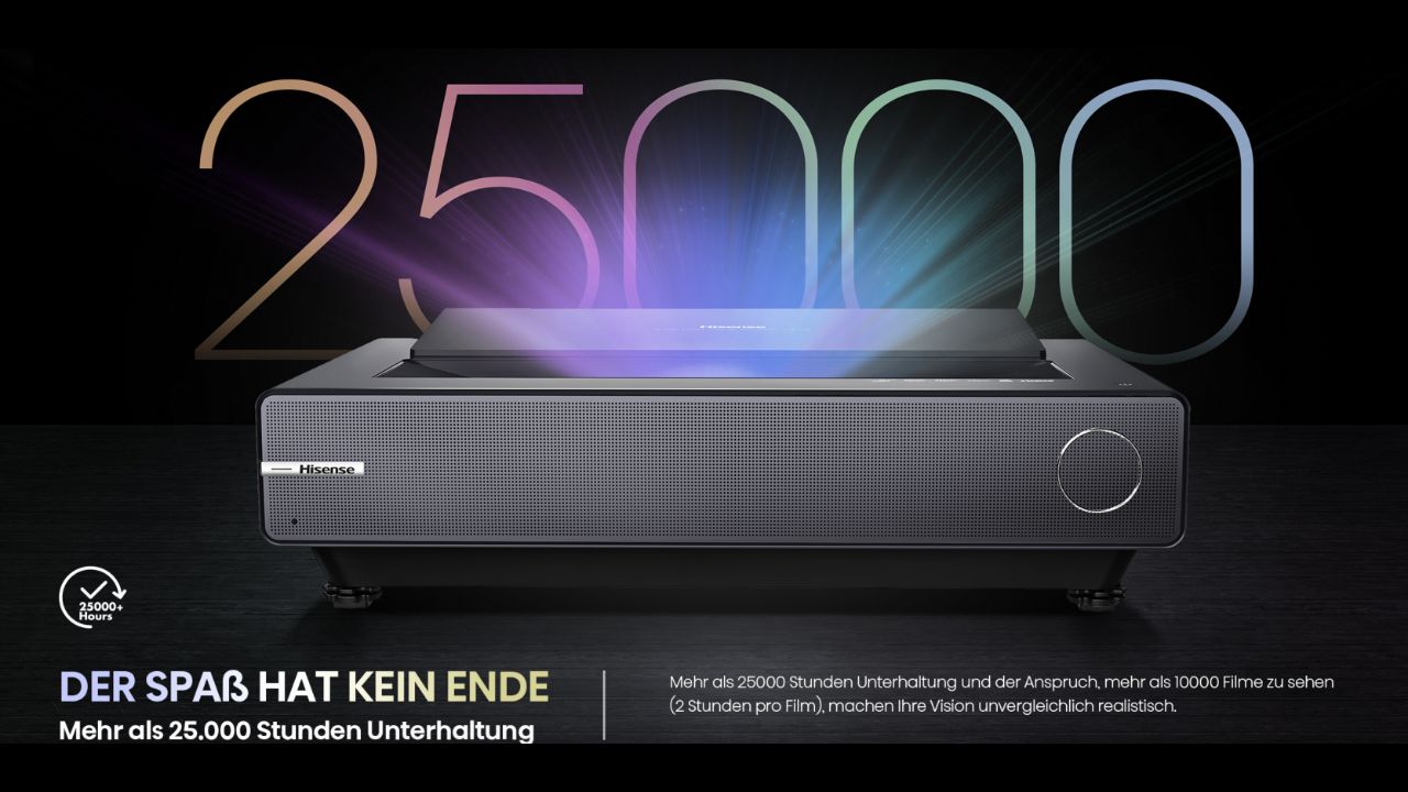 Hisense PX2 Pro ab sofort für kurze Zeit um über 500 EUR reduziert!