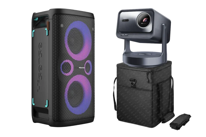 Hisense C2 Ultra | 4K UHD TriChroma Projektor [WM Aktion (inkl. Party Rocker + Tasche)] (A)