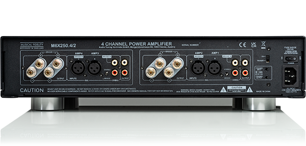 Musical Fidelity M6x 250.4/2 -  2-4-Kanal Heimkino Endstufe