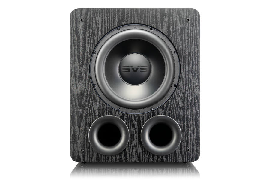 GrobiTV - SVS PB-2000 Pro Heimkino Subwoofer - Premium Black Ash - Frontansicht ohne Grill
