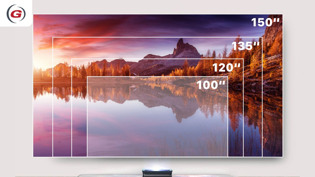 LaserTV Leinwand der Extraklasse: 135-150" | AWOL Vision Cinematic Rahmenleinwand