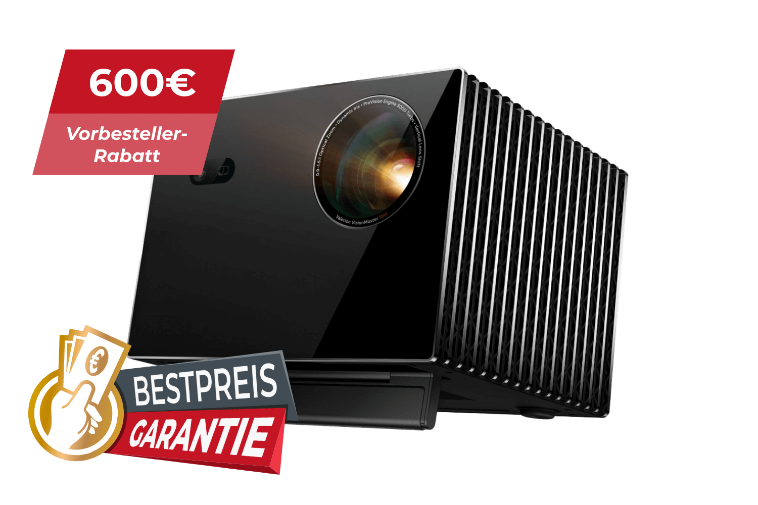 Valerion VisionMaster Max | 4K RGB Triple‑Laser Projektor