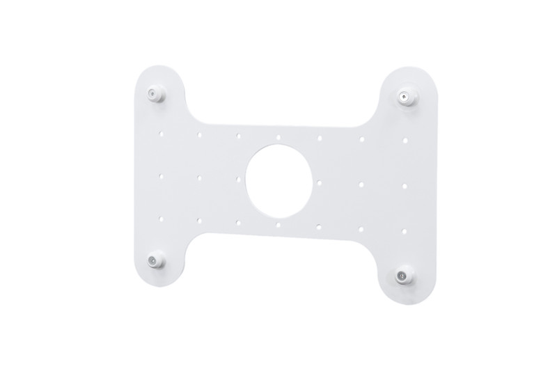 PULSE-SUB-_Bracket_3-4-Left_White GrobiTV - Bluesound PULSE SUB+_Bracket_3-4 Left_White