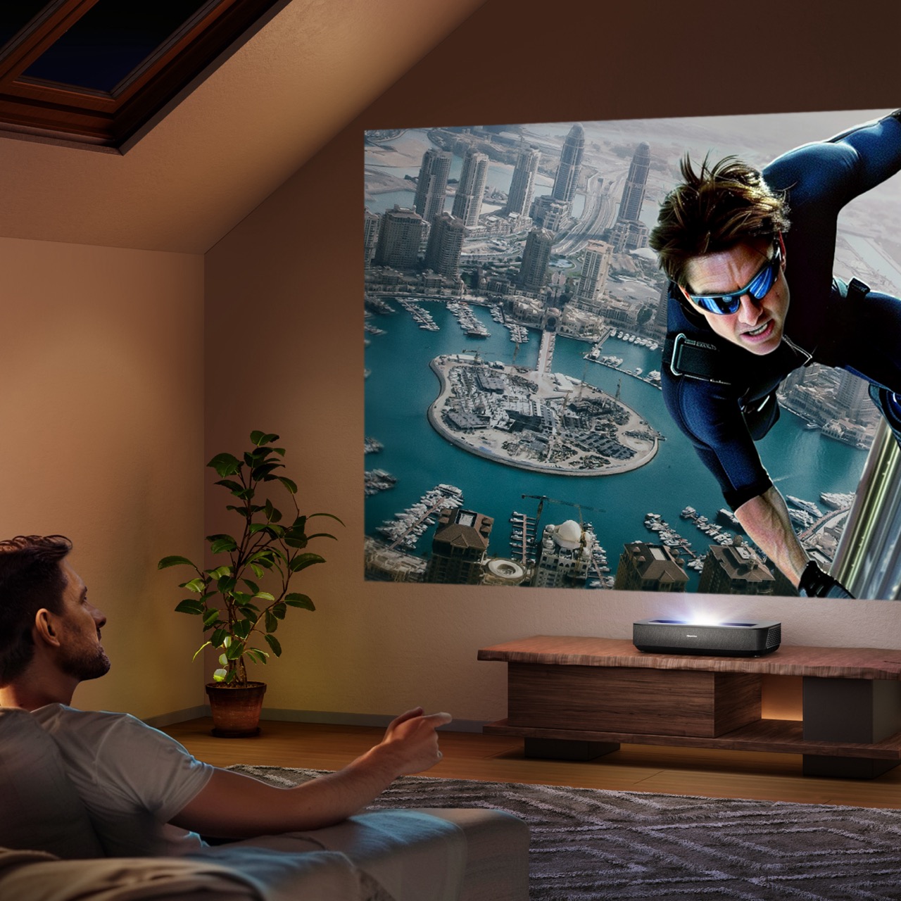 Gross-Lifestyle-1 Hisense PL2  Laser Cinema 4K Ultra HD Laser TV (GROBI-Edition)