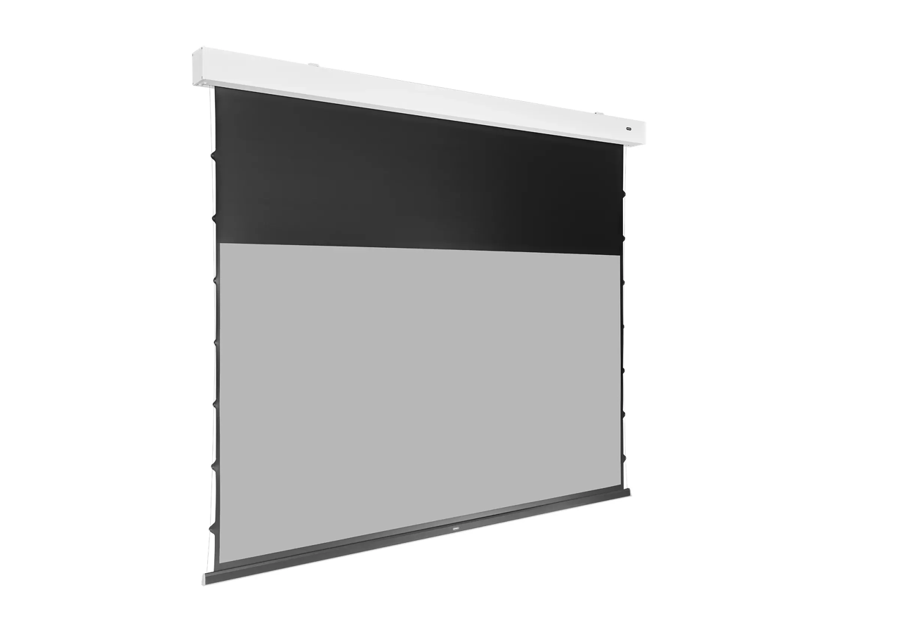 celexon GREYVISION Premium Plus | Motorisierte Tension-Kontrastleinwand