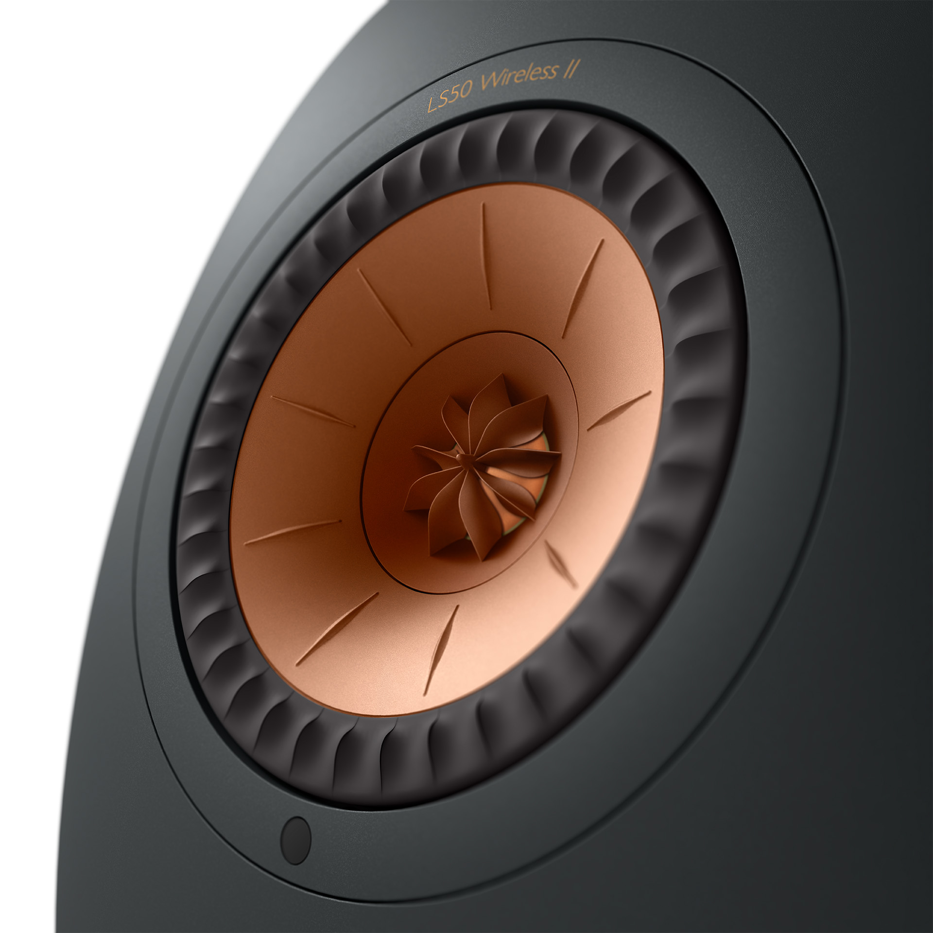 GrobiTV - KEF LS50 Wireless II Lautsprecher Einzeln schwarz Detailansicht 2